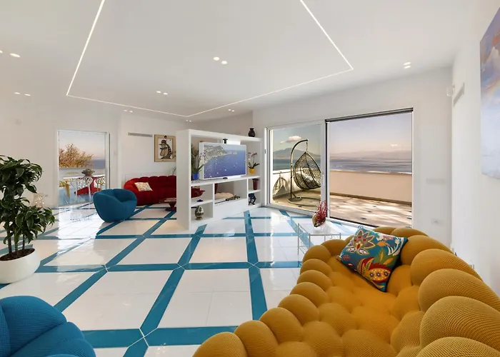 别墅 Villa Coralia Sorrento, Luxury Suite In Amalfi Coast, Italia *